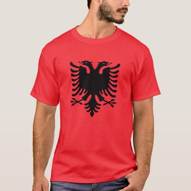 Albania Flag T-Shirt (Front)