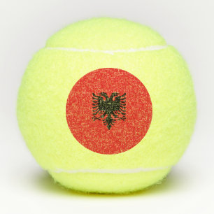 Albania Flag Tennis Balls