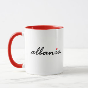 Albania, I love Albania Mug