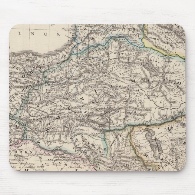 Albania, Iberia, Colchis, Armenia, Mesopotamia Mouse Pad (Front)