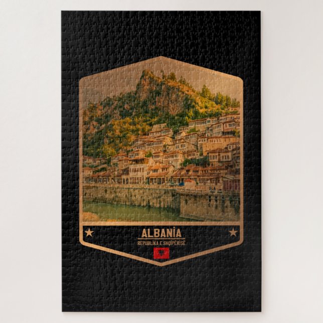 Albania Jigsaw Puzzle (Vertical)