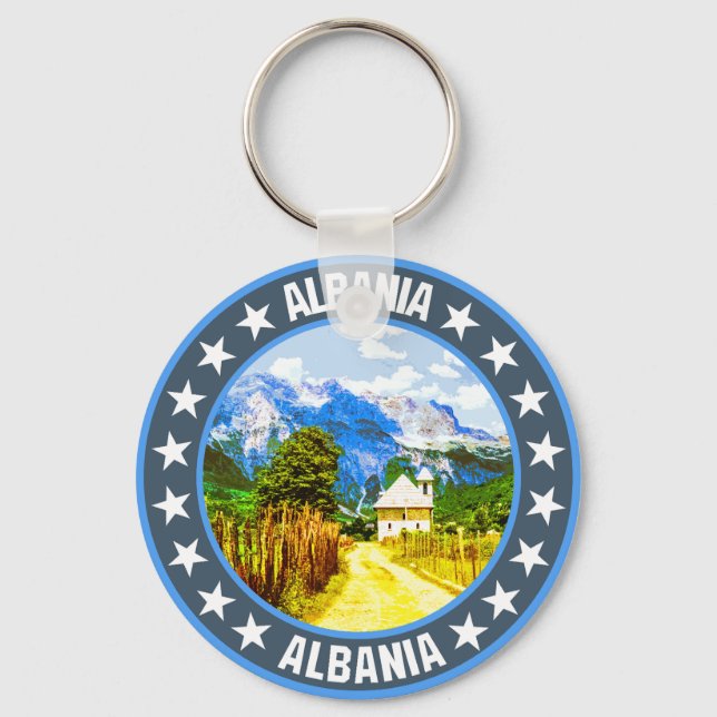 Albania                                            key ring (Front)