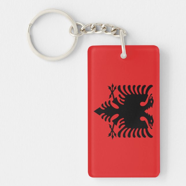 Albania Key Ring (Front)