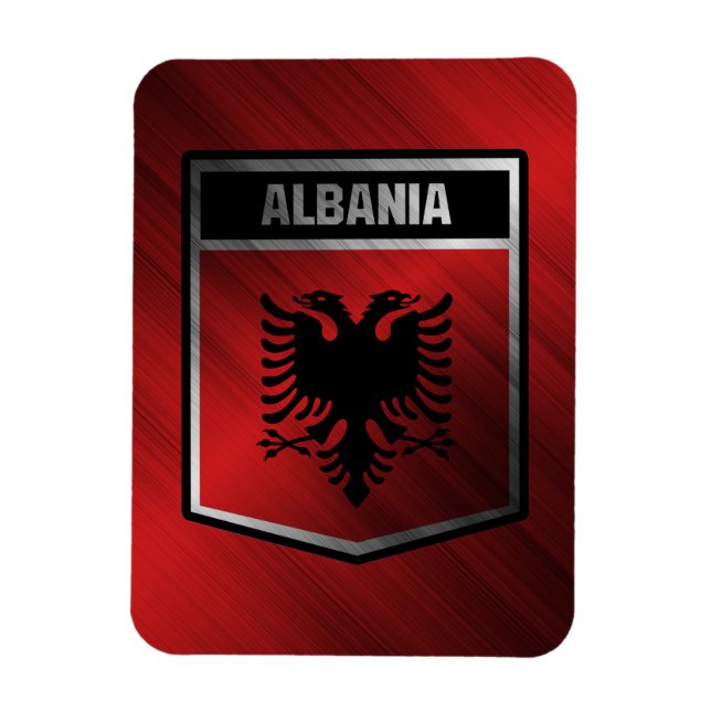 Albania Magnet (Vertical)