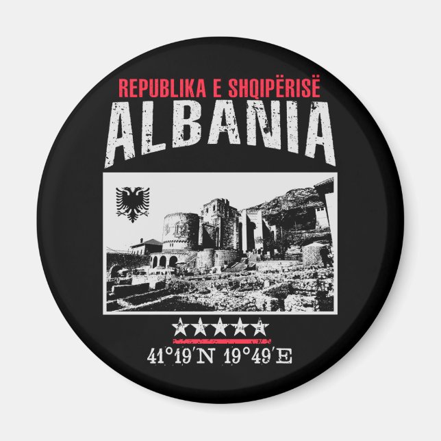 Albania Magnet (Front)