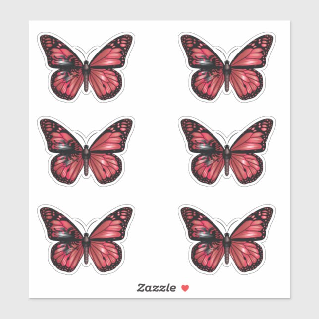 Albania Monarque Butterfly Flag  (Sheet)