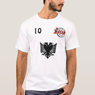 Albania Soccer Shirt T-Shirt Number 10