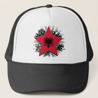 Albania Star Trucker Hat