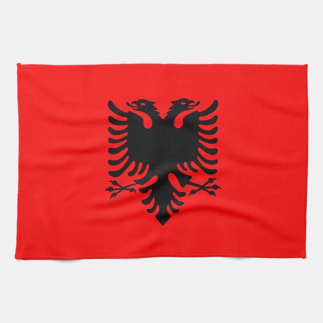 Albania Tea Towel (Horizontal)
