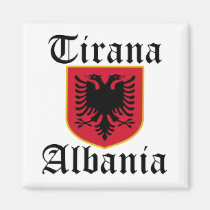 Albania Tirana Coat of Arms Magnet