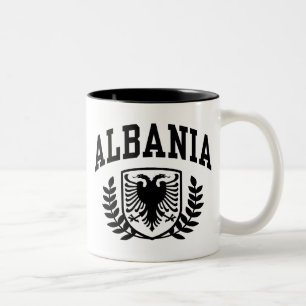 Albania Two-Tone Coffee Mug