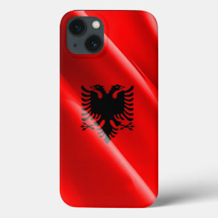 Albania waving flag - iPhone 13 case