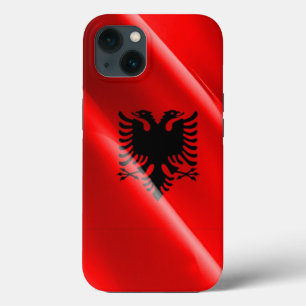 Albania waving flag - iPhone 13 case