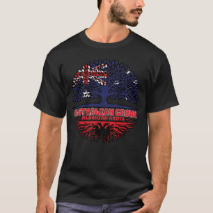 Albanian Albania Australian Australia Tree Roots T-Shirt