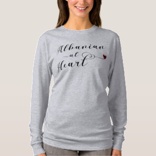 Albanian At Heart, Albania T-Shirt