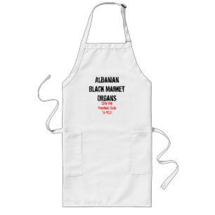 Albanian Black Market Organs Apron