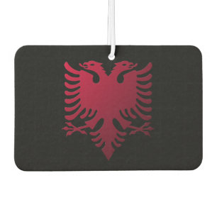 Albanian coat of arms Car Magnet Car Air Freshener