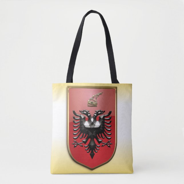 Albanian Coat of arms Tote Bag (Front)