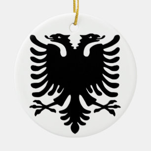 Albanian Eagle. Ceramic Ornament