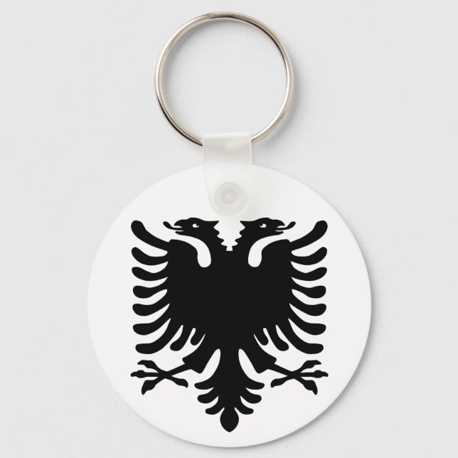Albanian Eagle. Key Ring (Front)
