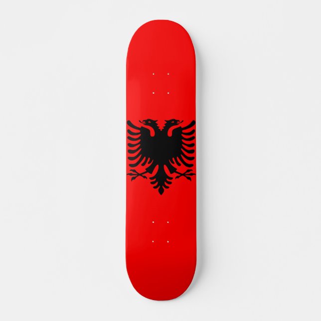 Albanian Eagle Skateboard (Front)