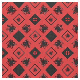 Albanian Flag & Albania Trendy Fabric fashion BL