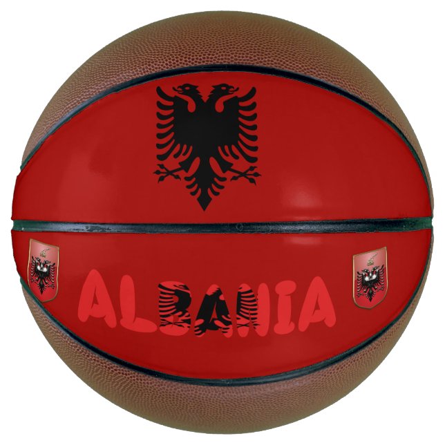 Albanian flag basketball (Front)