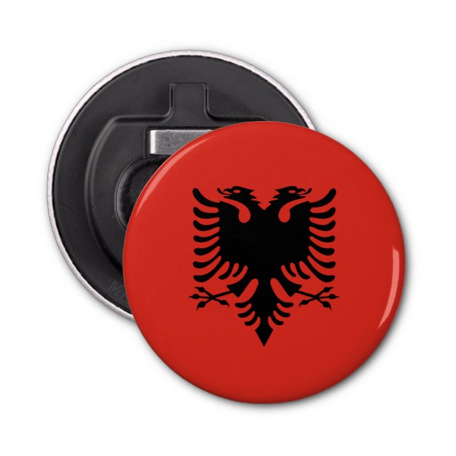 Albanian flag bottle opener (Front)