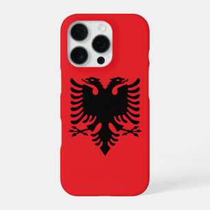 Albanian Flag iPhone 16 Pro Case