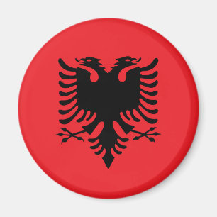 Albanian flag magnet