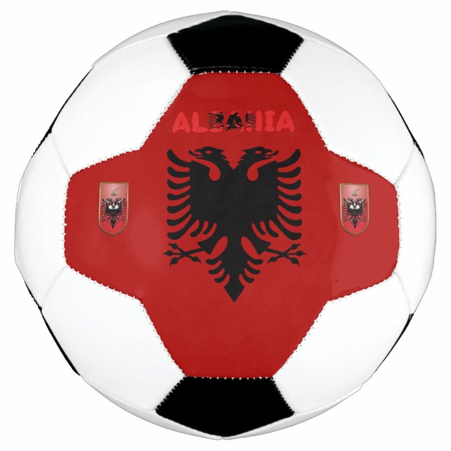 Albanian flag soccer ball (Front)