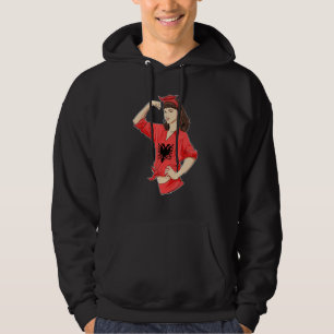 Albanian Girl Unbreakable I Albanian Heritage I Al Hoodie