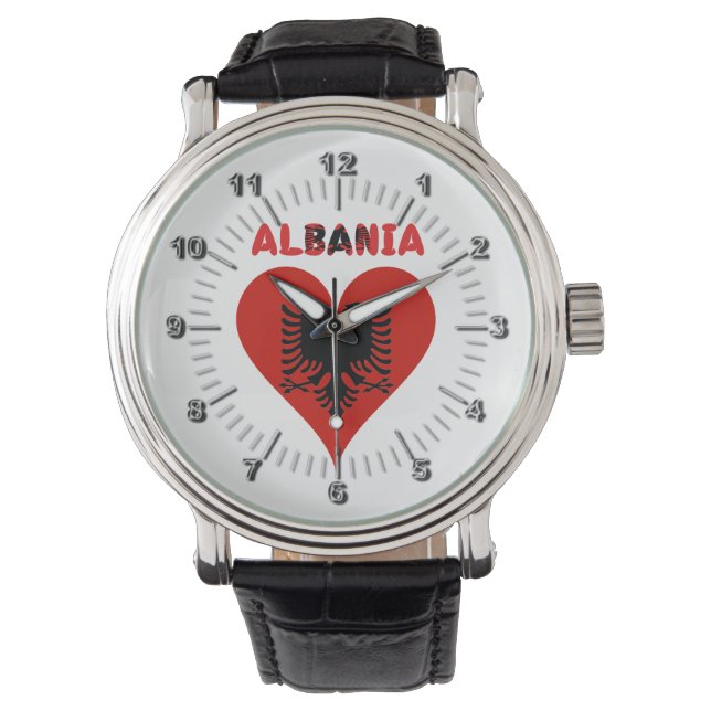 Albanian heart watch (Front)