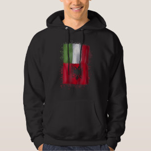 Albanian Italian Love Albania And Italy Hoodie