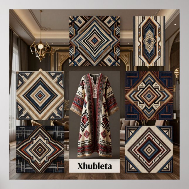 Albanian Motifs & Patterns Poster (Front)