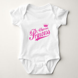 Albanian Princess Baby Bodysuit