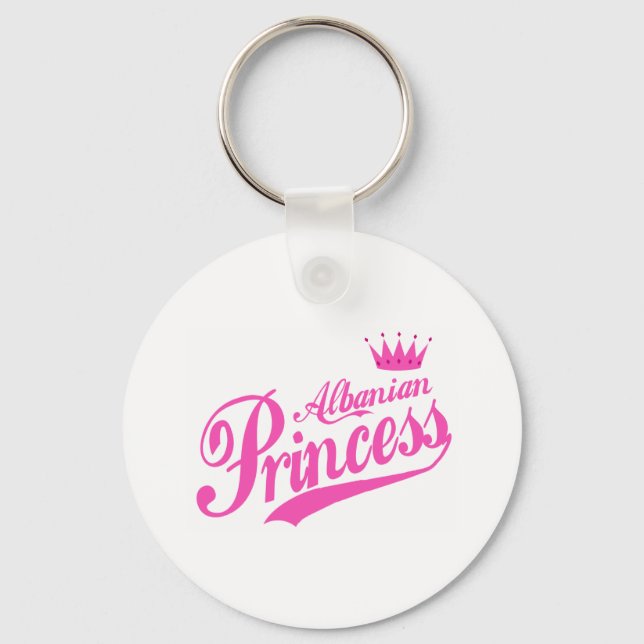 Albanian Princess Key Ring (Front)