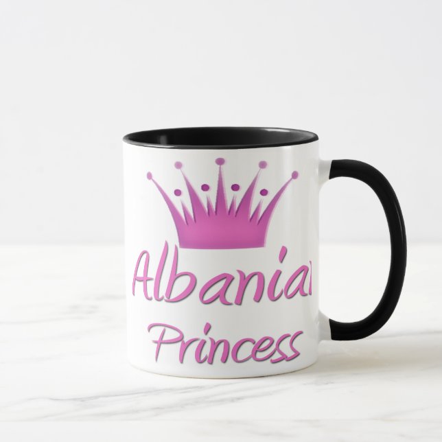 Albanian Princess Mug (Right)