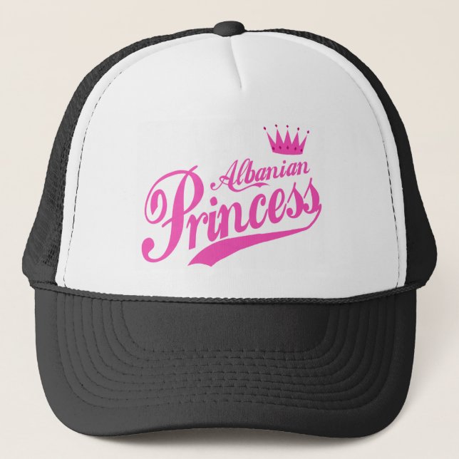 Albanian Princess Trucker Hat (Front)