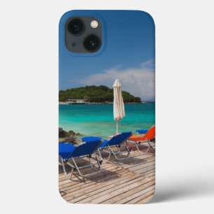Albanian Riviera, Ksamil, town beachfront iPhone 13 Case