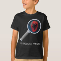 Albanian touch fingerprint flag