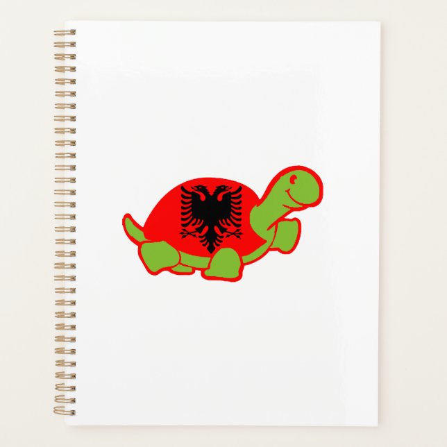 Albanian Turtle Planner (Front)