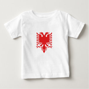 Albanian two-headed eagle baby T-Shirt