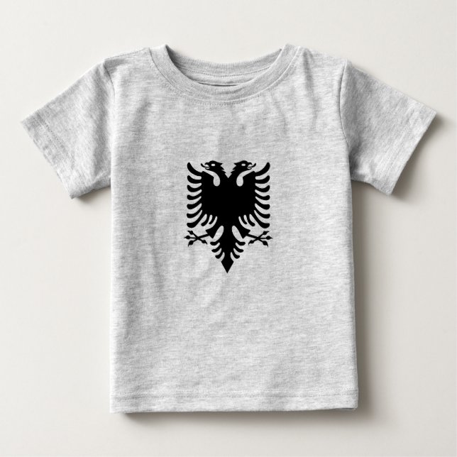 Albanian two-headed eagle baby T-Shirt (Front)