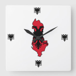 Albanian Wall Clock