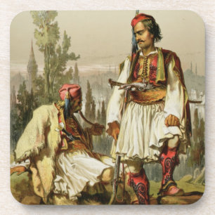 Albanians, mercenaries in the Ottoman army, pub. b Coaster