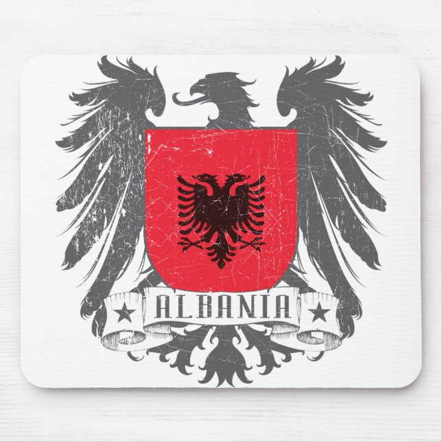 albaniashield mouse pad (Front)