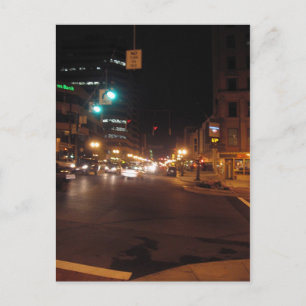 albany at night: pearl street postcard
