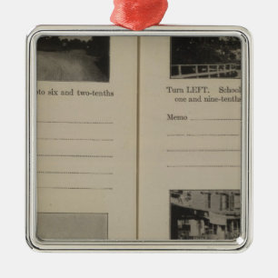 Albany Cohoes Metal Tree Decoration