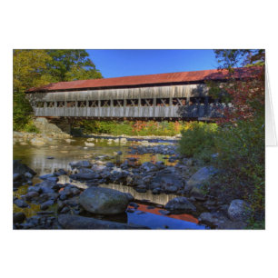 Albany covered bridge over Swift River, White